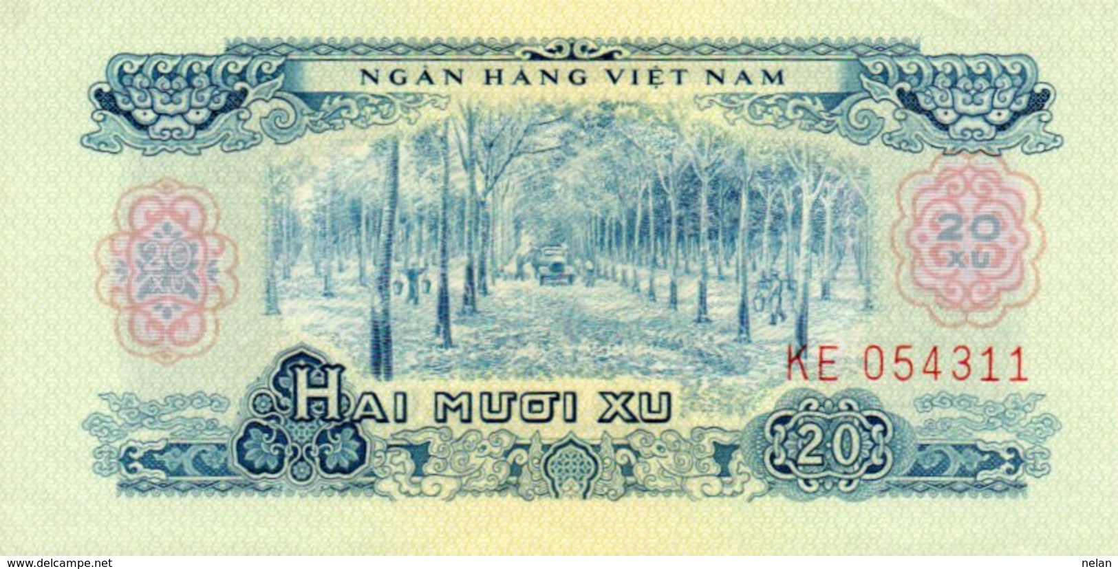 SOUTH VIETNAM 20 XU 1966 P-38 UNC - Vietnam