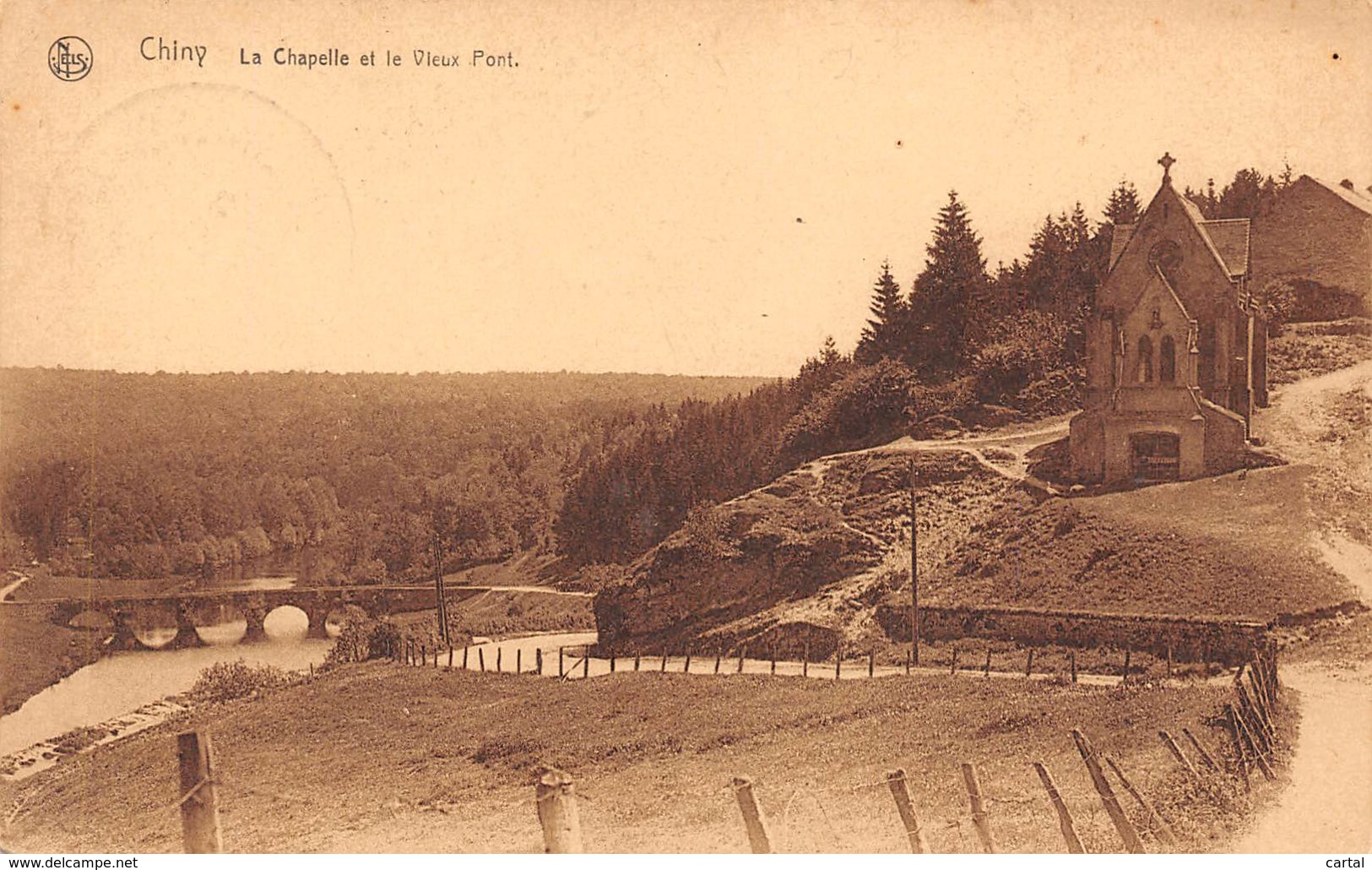 CHINY - La Chapelle Et Le Vieux Pont - Chiny