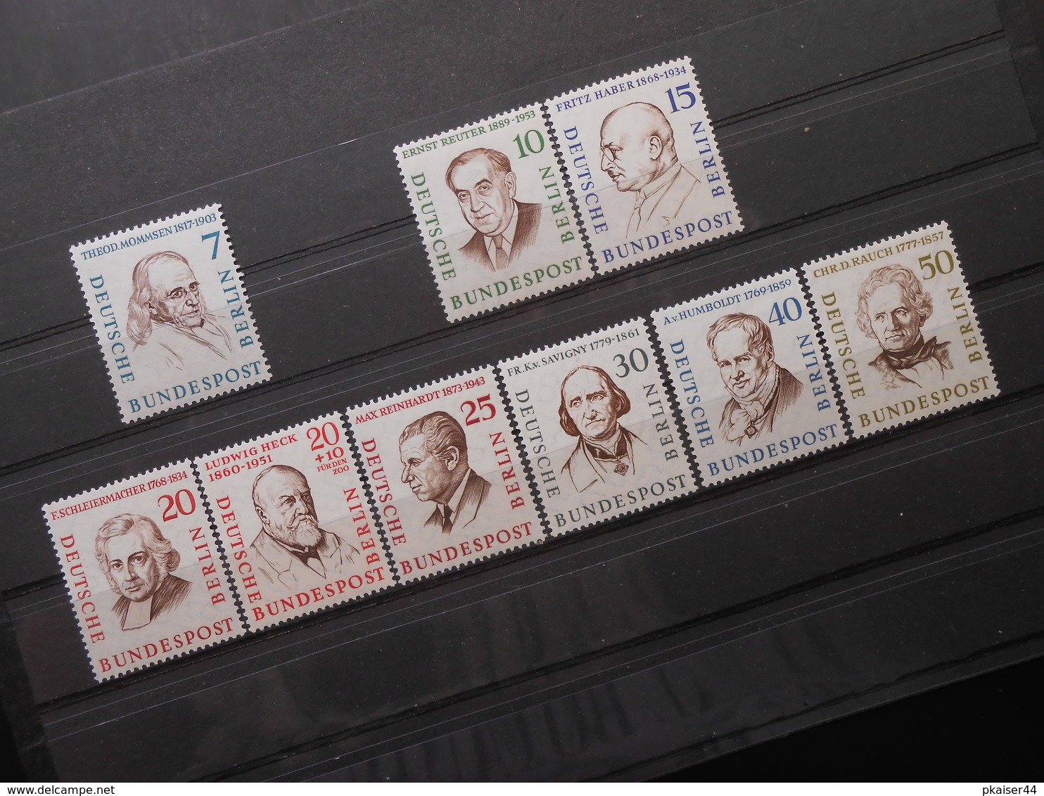 Berlin (West)  Mi 163/165-172**MNH - 1957 - Mi 14,00 € - Used Stamps