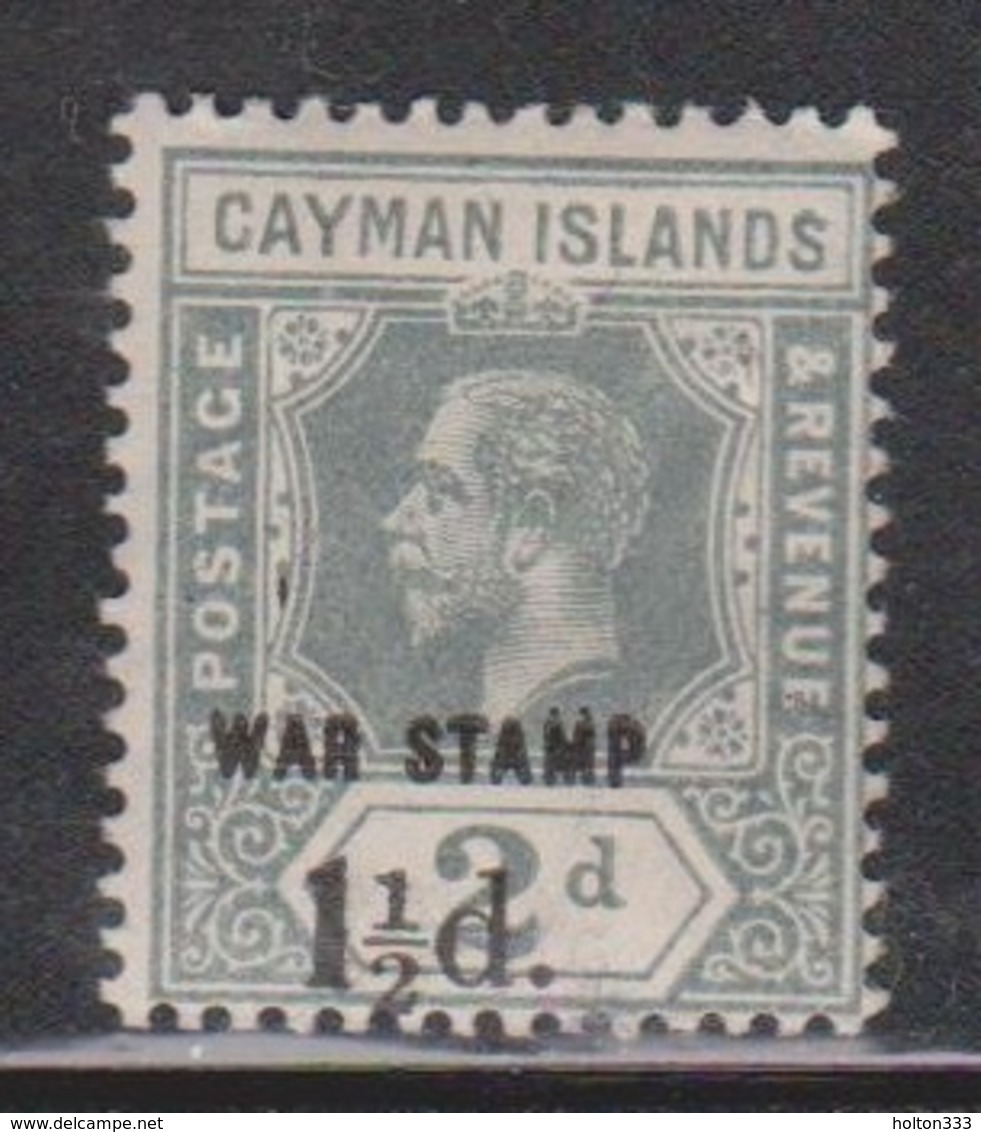 CAYMAN ISLANDS Scott # MR7 MH - War Stamp Overprint & Surcharge - Cayman Islands