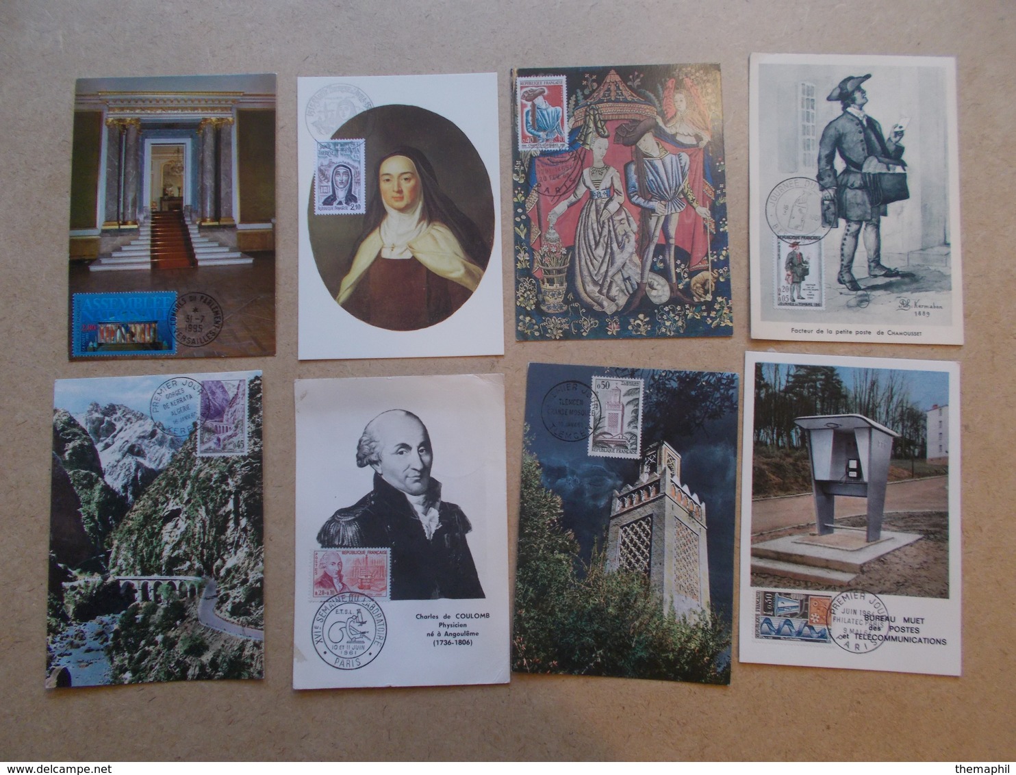 lot n° 468  FRANCE un lot de plus de 500 cartes maximum   / no paypal