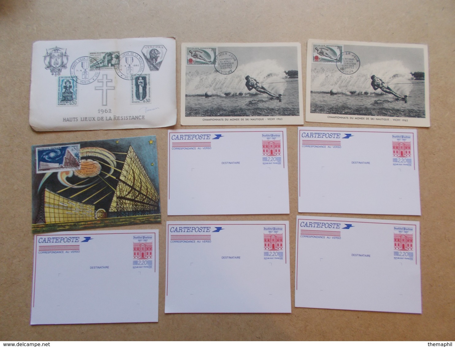 lot n° 468  FRANCE un lot de plus de 500 cartes maximum   / no paypal