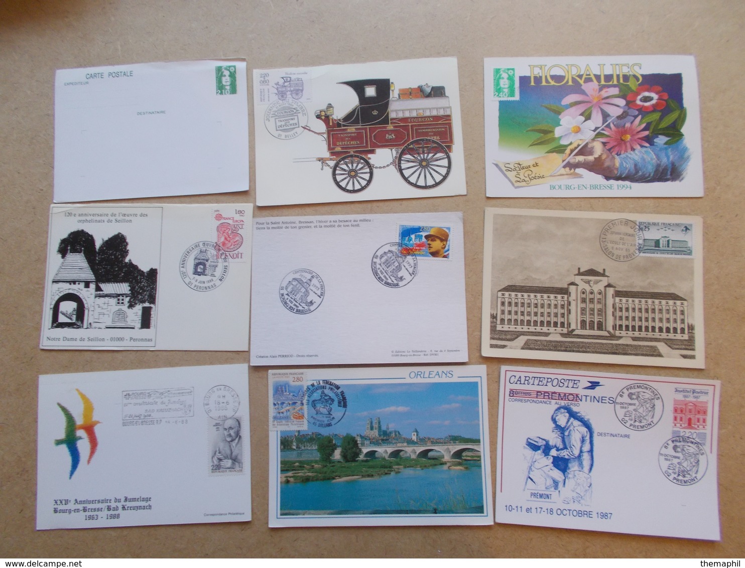 lot n° 468  FRANCE un lot de plus de 500 cartes maximum   / no paypal