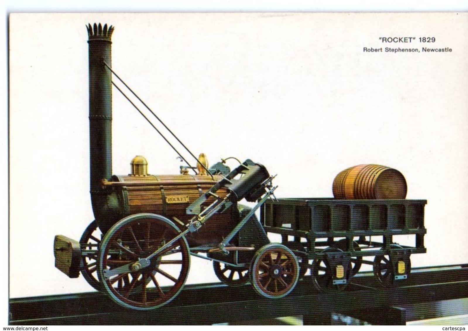 Locomotive Rocket 1829 Robert Stephenson Newcastle   CPM Ou CPSM - Altri & Non Classificati