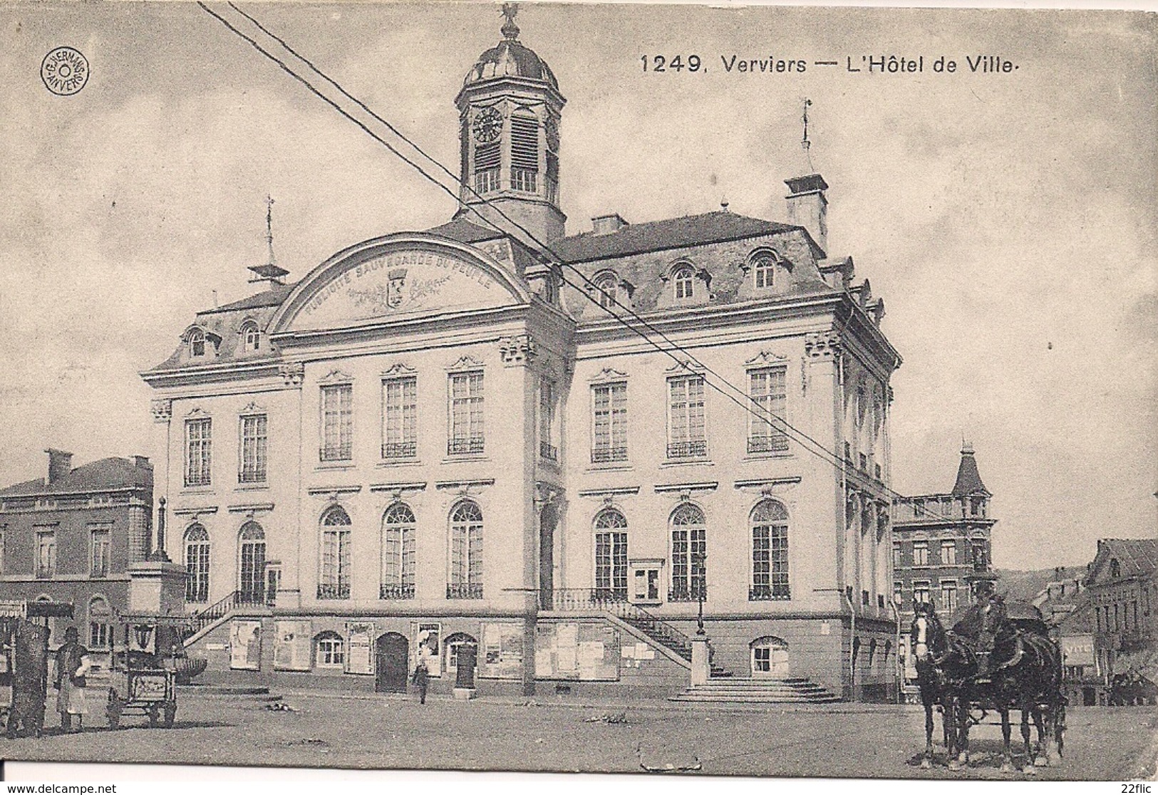 VERVIERS L'HOTEL DE VILLE - Verviers