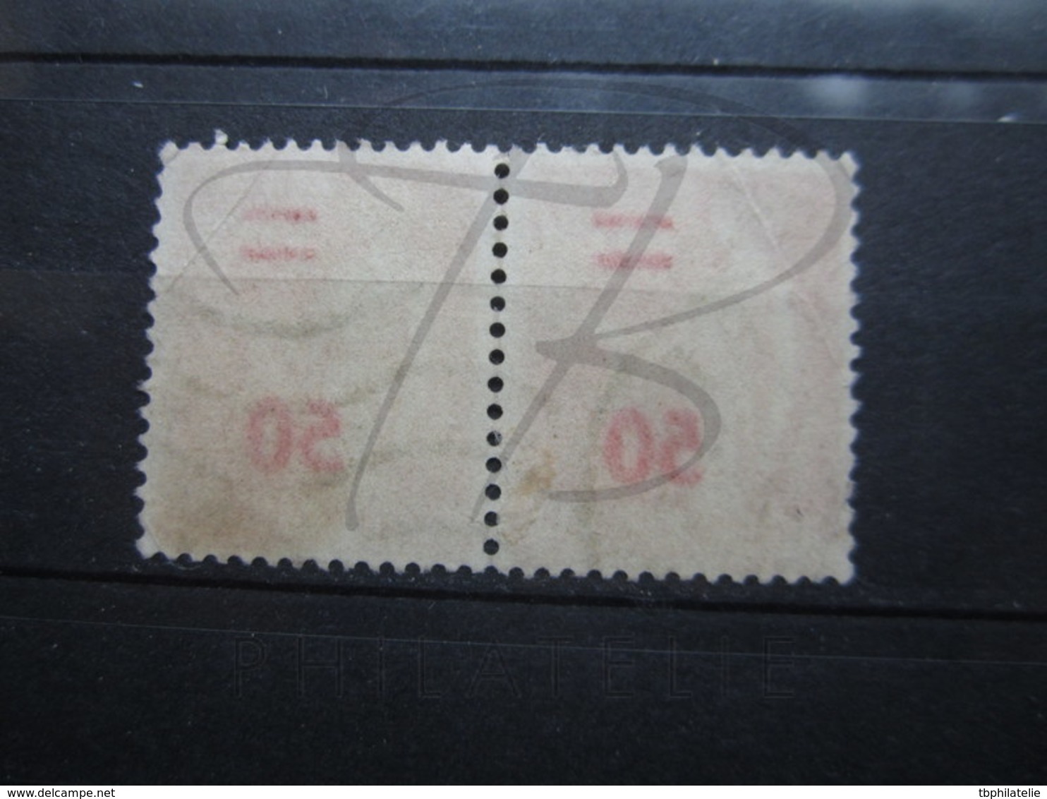 VEND TIMBRES DE FRANCE N° 481 EN PAIRE , SURCHARGES R° / V° " !!! - Oblitérés