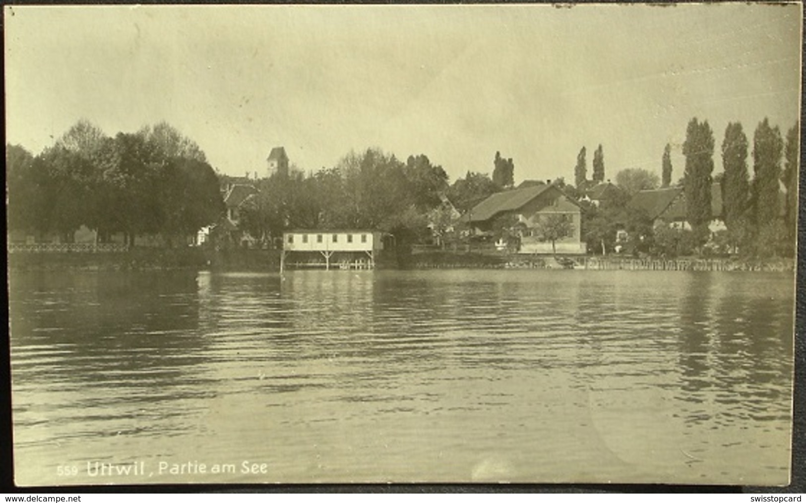 UTTWIL Partie Am See Gel. 1918 N. Huttwil - Uttwil