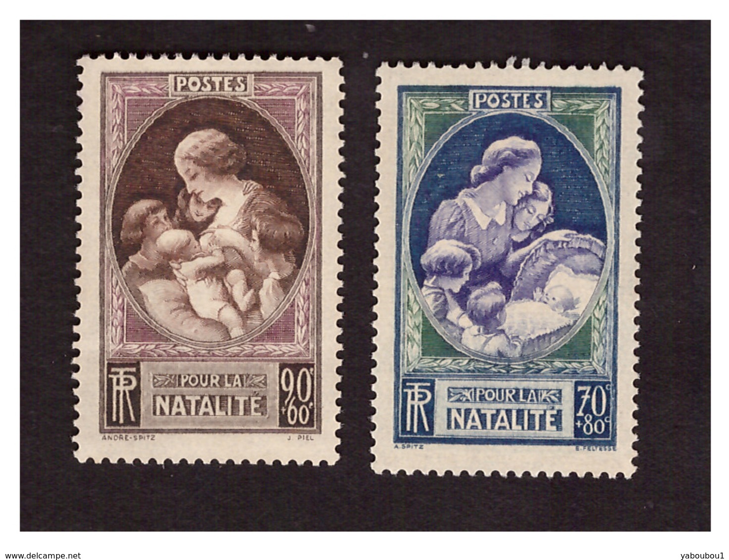 Timbre N° 440 Et 441 Neufs  *** - Unused Stamps