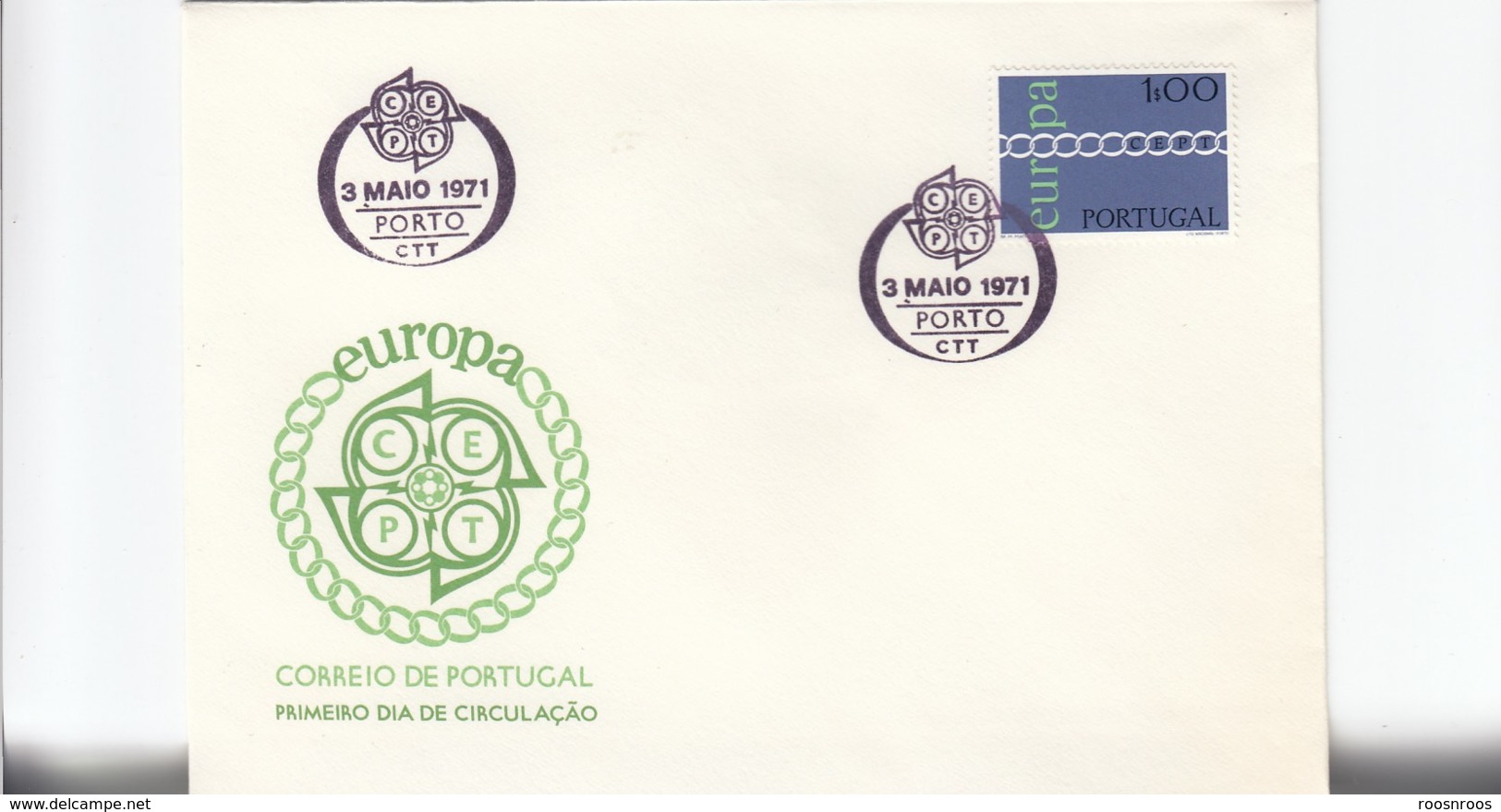 PORTUGAL - LOT ENVELOPPES PREMIER JOUR EUROPA - CEPT - 1966,1967, 1969,1970,1971,1972 - FDC