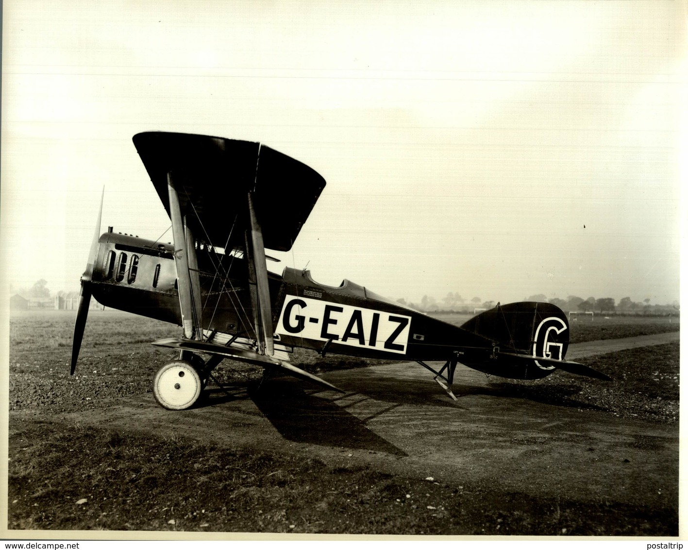 Bristol Aeroplane Company     (tourer Seely ) 23 * 17 CM - Aviation