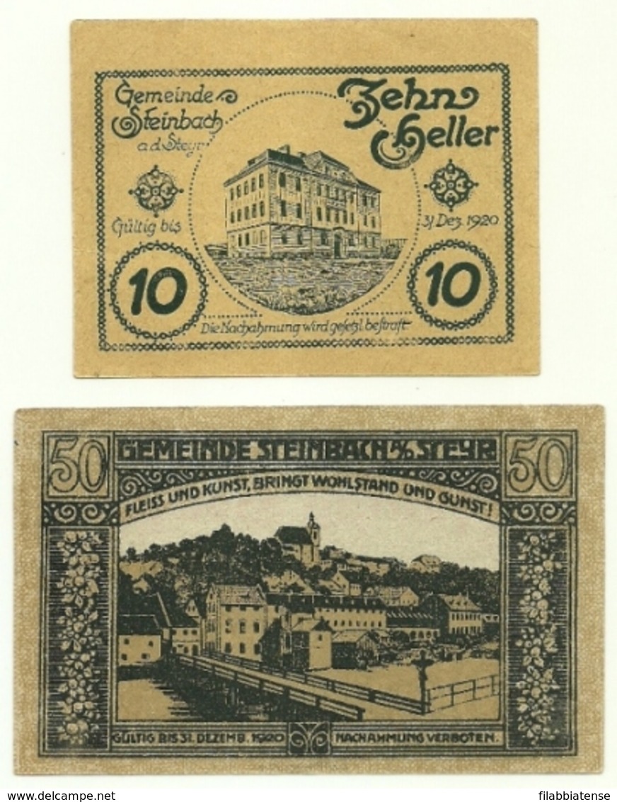 1920 - Austria - Steinbach Notgeld N75   ------ - Austria