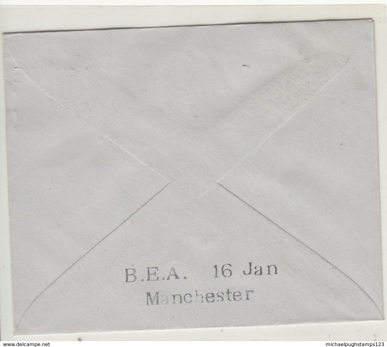 G.B. / Airmail / B.E.A. Airmail Letter Stamps / Belfast / Manchester - Unclassified