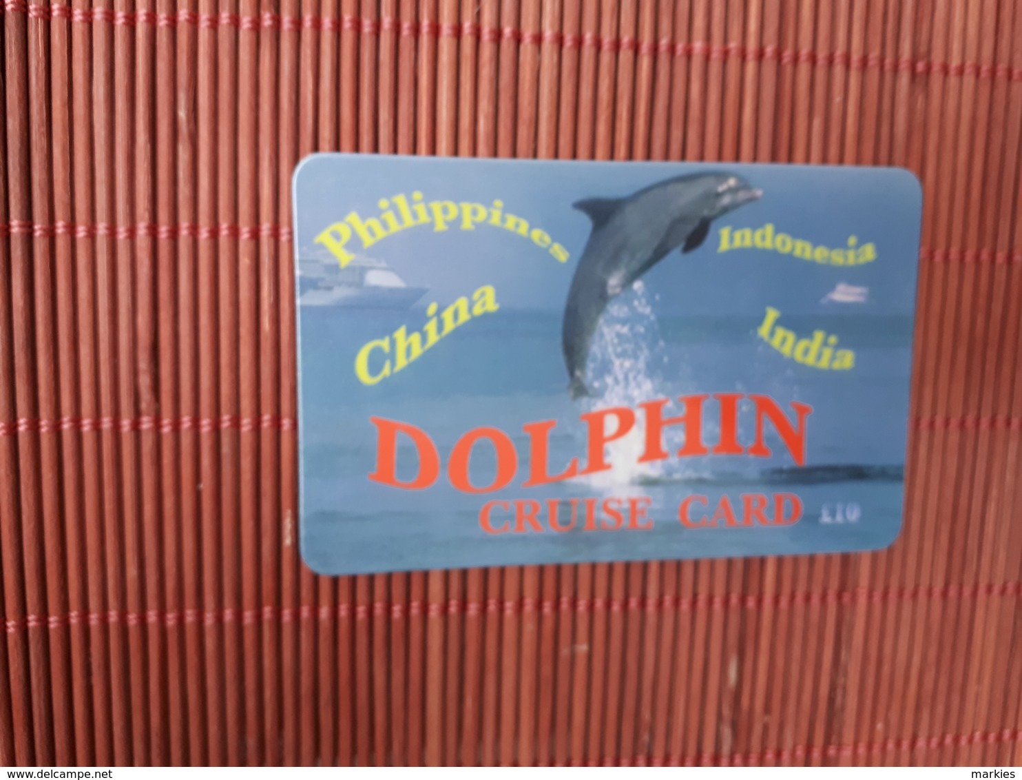 Prepaidcard Dolphin Used Rare - Dolfijnen