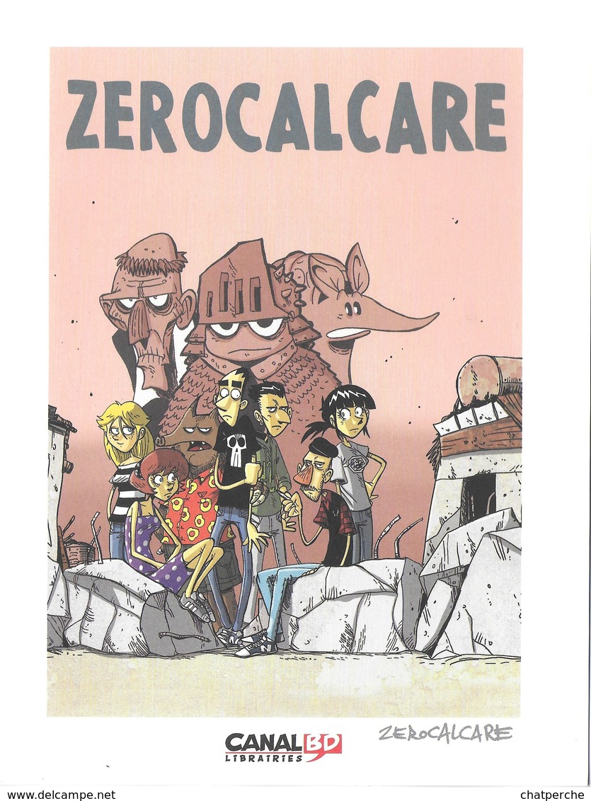 EX-LIBRIS ZEROCALCARE  CANAL BD LIBRAIRIES - Ex-libris