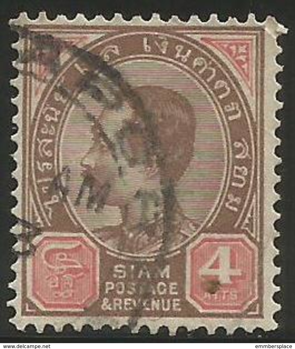 Thailand - 1904 King Chulalongkorn  4a Used   Mi 34  Sc 81 - Thailand