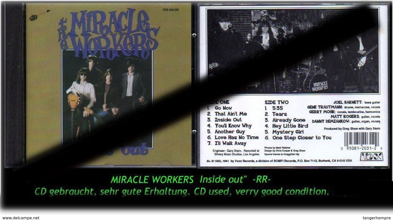 "MIRACLE WORKERS" INSIDE OUT -1991- -RR- - Hard Rock & Metal