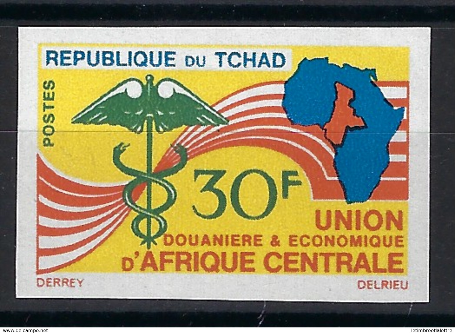 République Du Tchad, Non Dentelé, N° 125 ** TB - Tsjaad (1960-...)