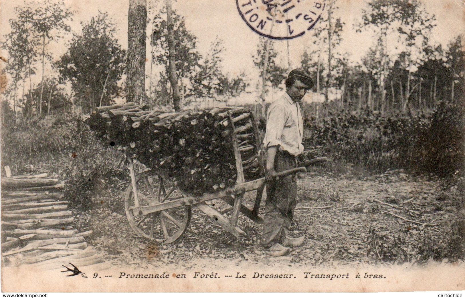 Promenade En Fôret, Le Dresseur, Transport A Bras - Other & Unclassified