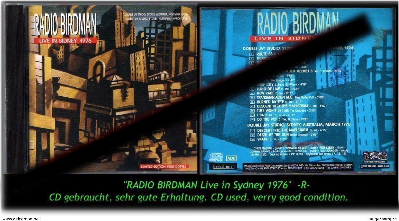 "RADIO BIRDMAN" LIVE IN SYDNEY -1976 - -R- - Hard Rock & Metal