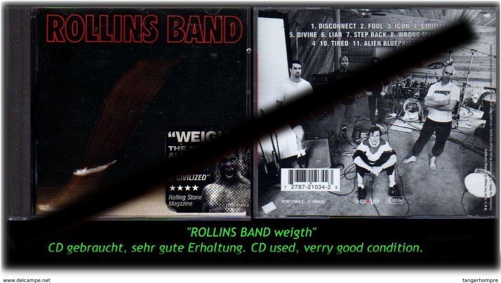 "ROLLINS BAND" WEIGTH - Hard Rock & Metal