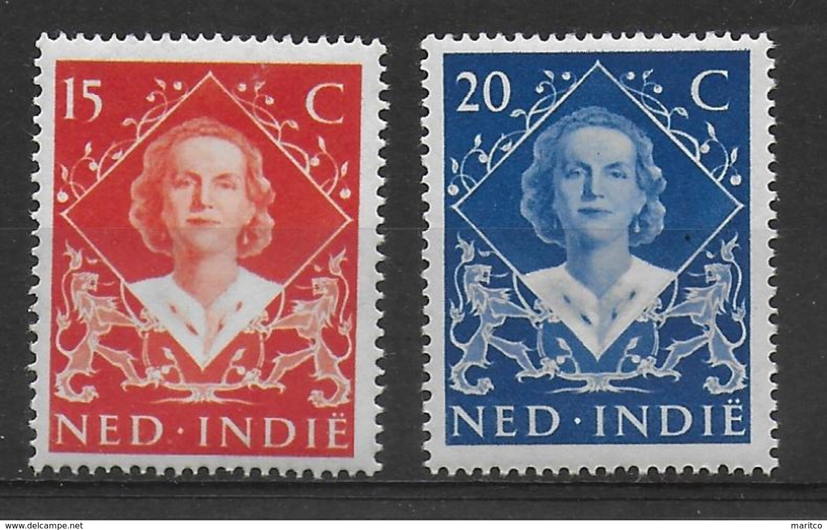 Nederlands Indië Set 1948 Juliana - Nederlands-Indië