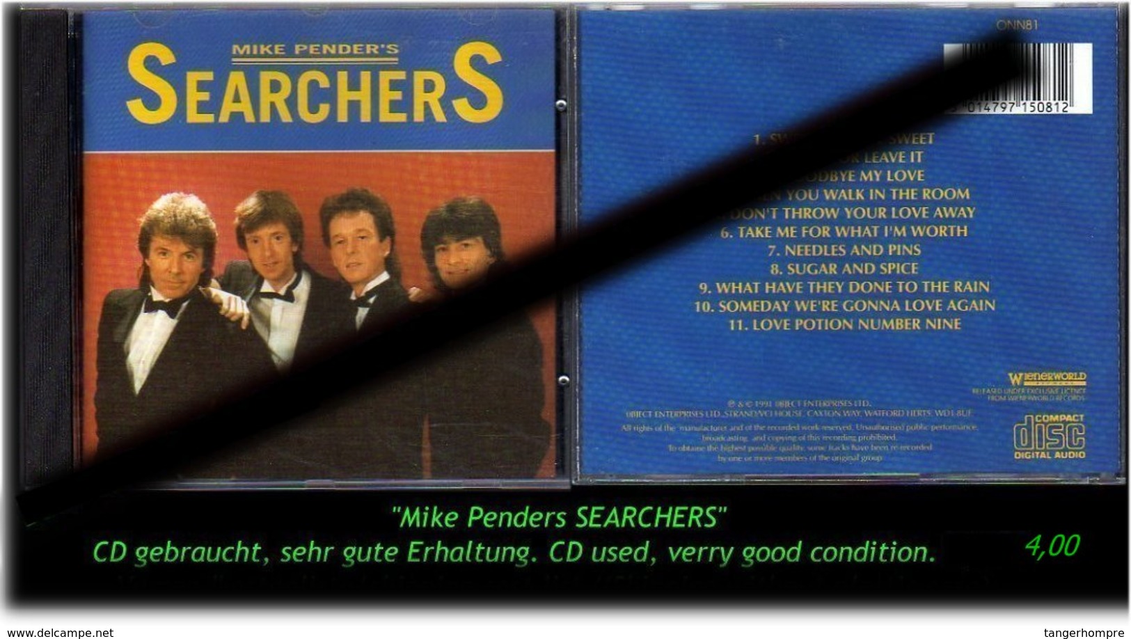 "MIKE PENDER" SEARCHERS -1991- - Hard Rock & Metal