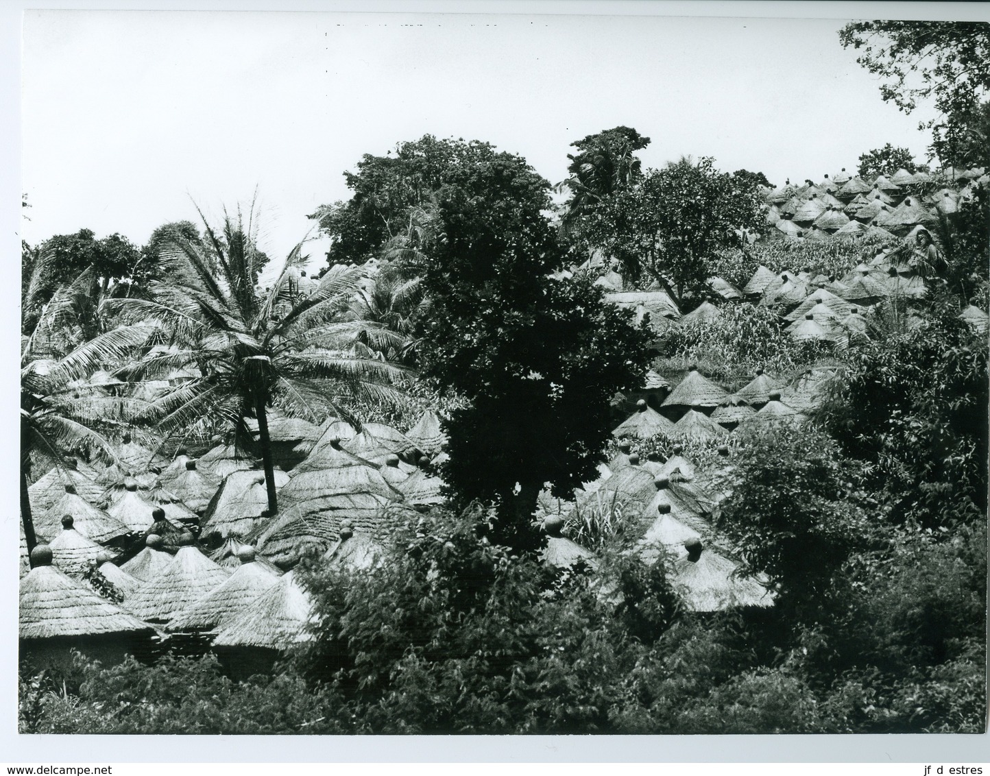 Photo Bénin. Le Pittoresque Village De Tanéka-Koko 1980. Photo Du Père Gust Beeckmans. - Afrique