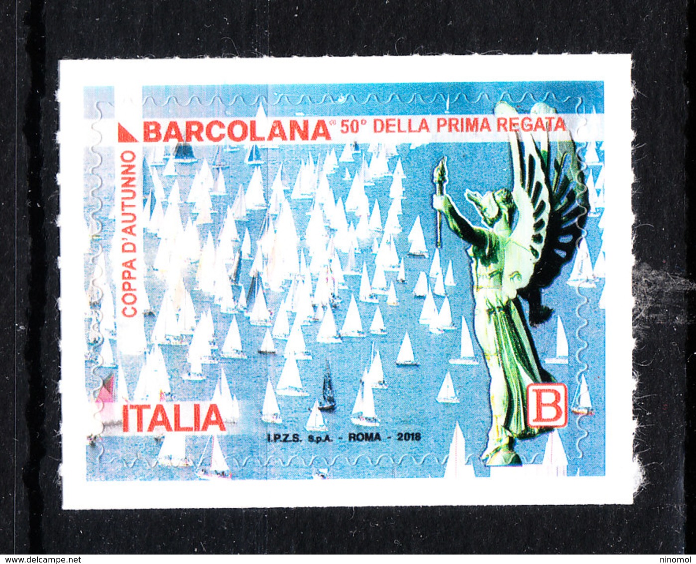 Italia   -   2018. Regata Velica " Barcolana " A Trieste. "Barcolana" Sailing Regatta In Trieste. MNH - Vela