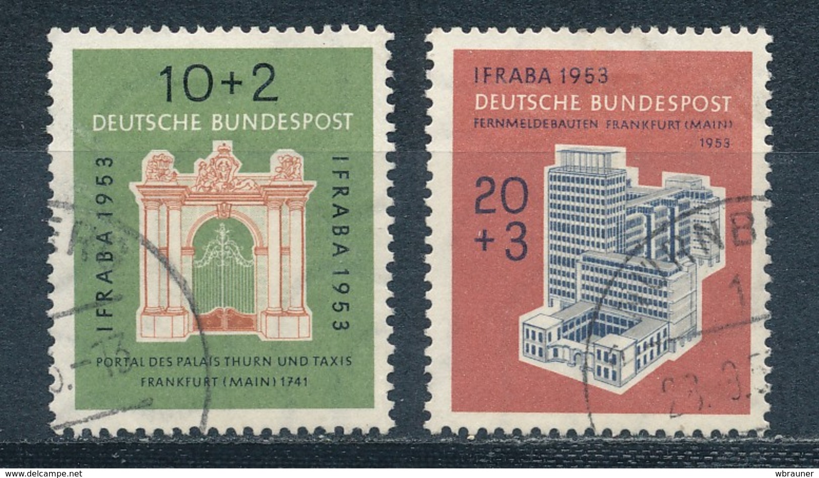 Bund 171/72 Gestempelt Mi. 55,- - Usati