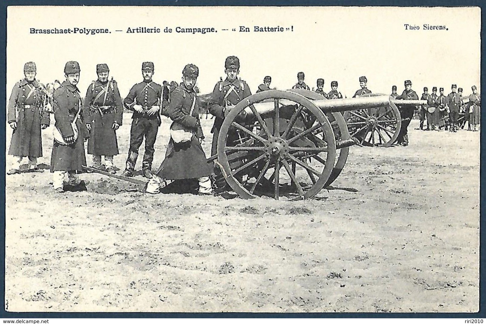 Brasschaet Polygone - Artillerie De Campagne - En Batterie - Manoeuvres