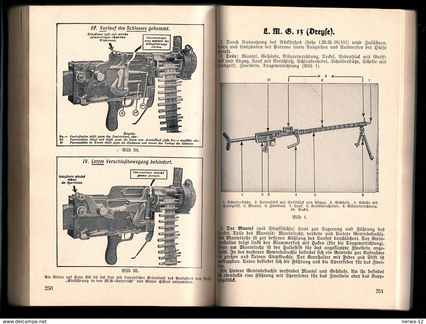 Militaria 2. Weltkrieg Unterrichtsbuch Für Soldaten Ausbildungsjahr 1938/39 - Deutsch