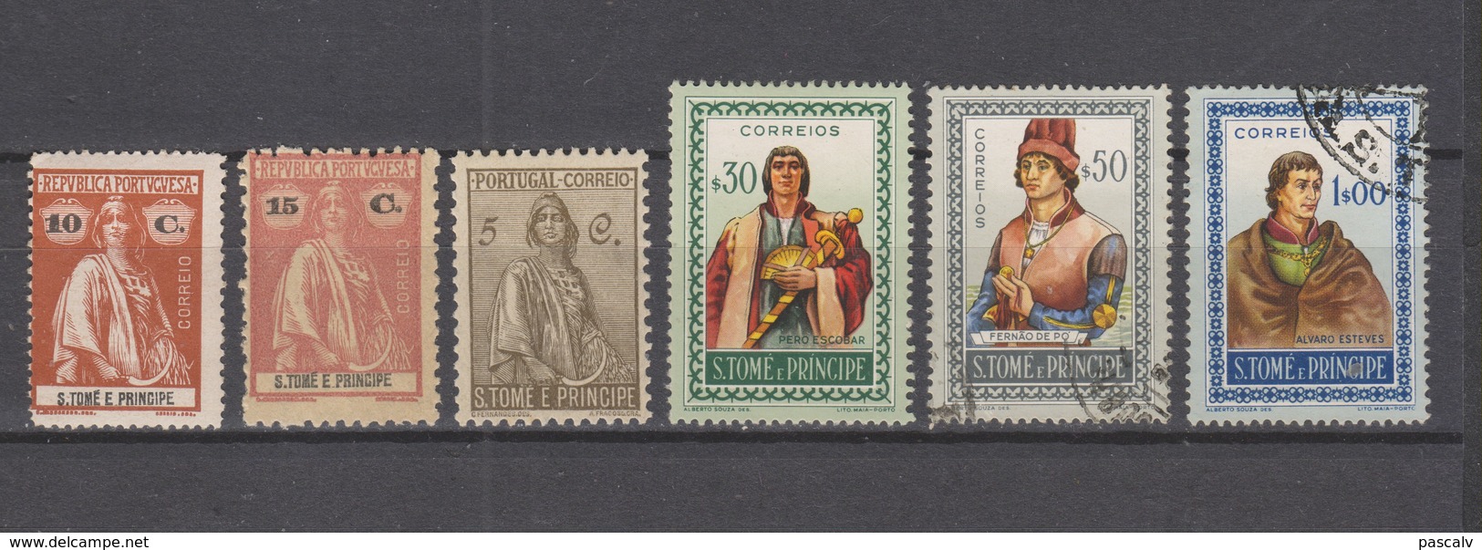 Lot De Timbres Neuf Et Oblitéré - St. Thomas & Prince