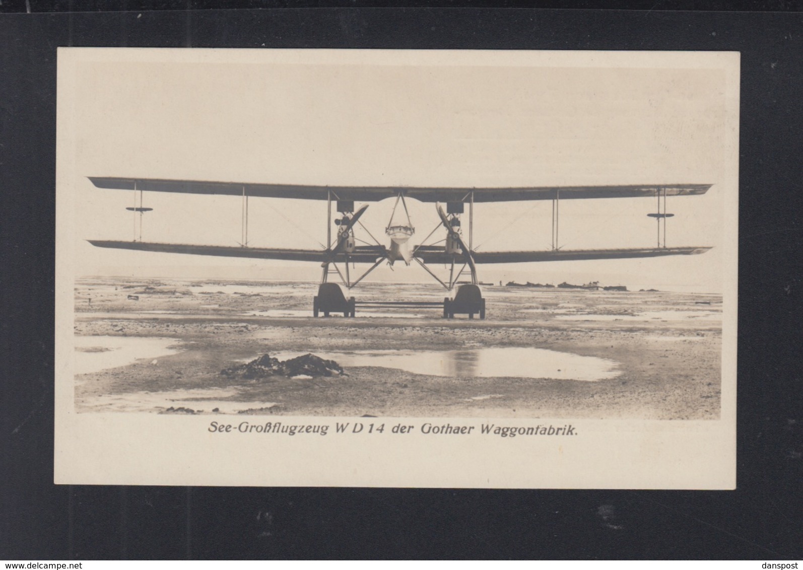 Dt. Reich AK See-Grossflugzeug WD 14 Der Gothaer Waggonfabrik - 1919-1938: Between Wars