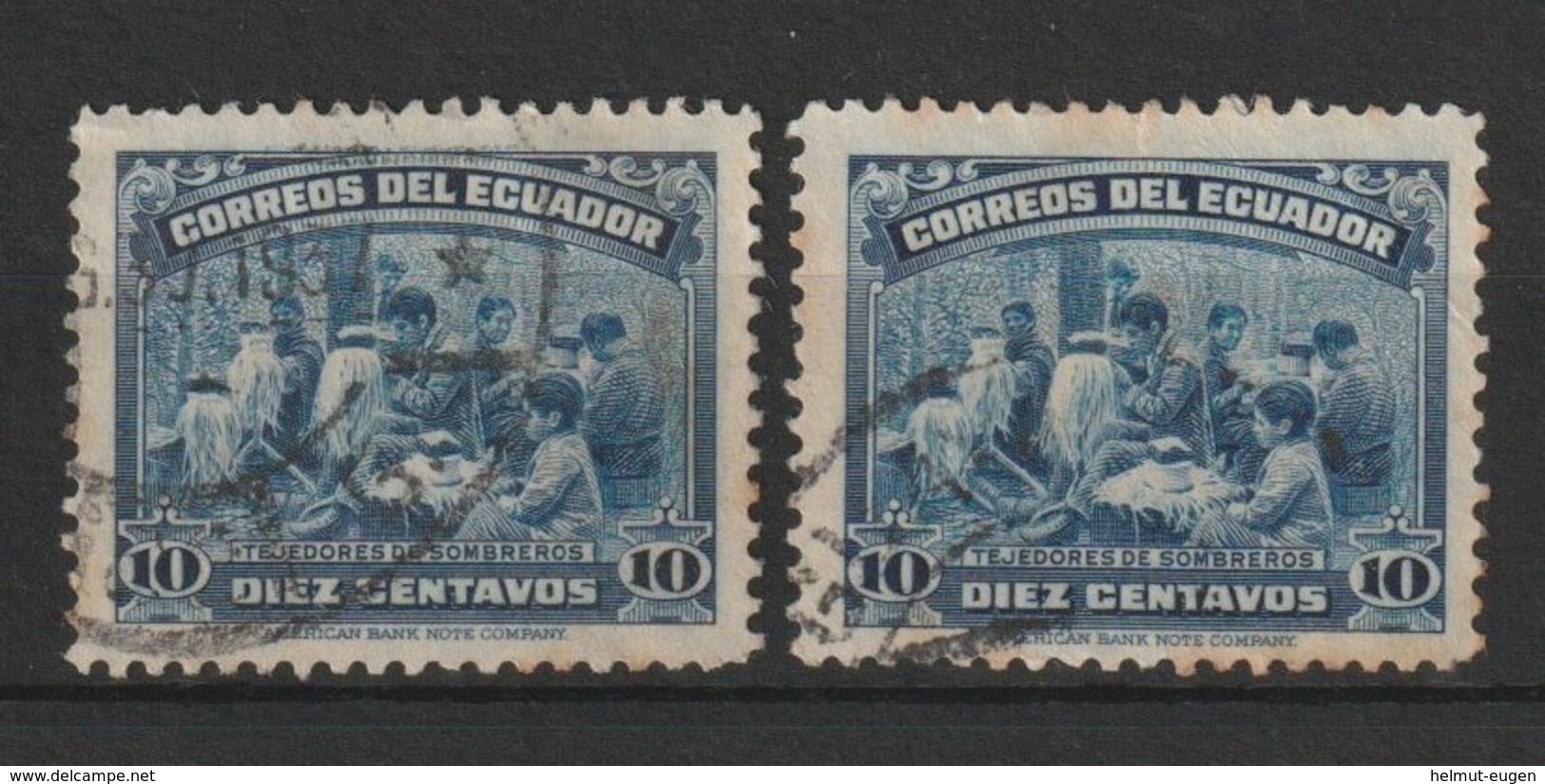 MiNr. 381 Ecuador / 1937. 19. Aug. Freimarken: Landesmotive. - Ecuador