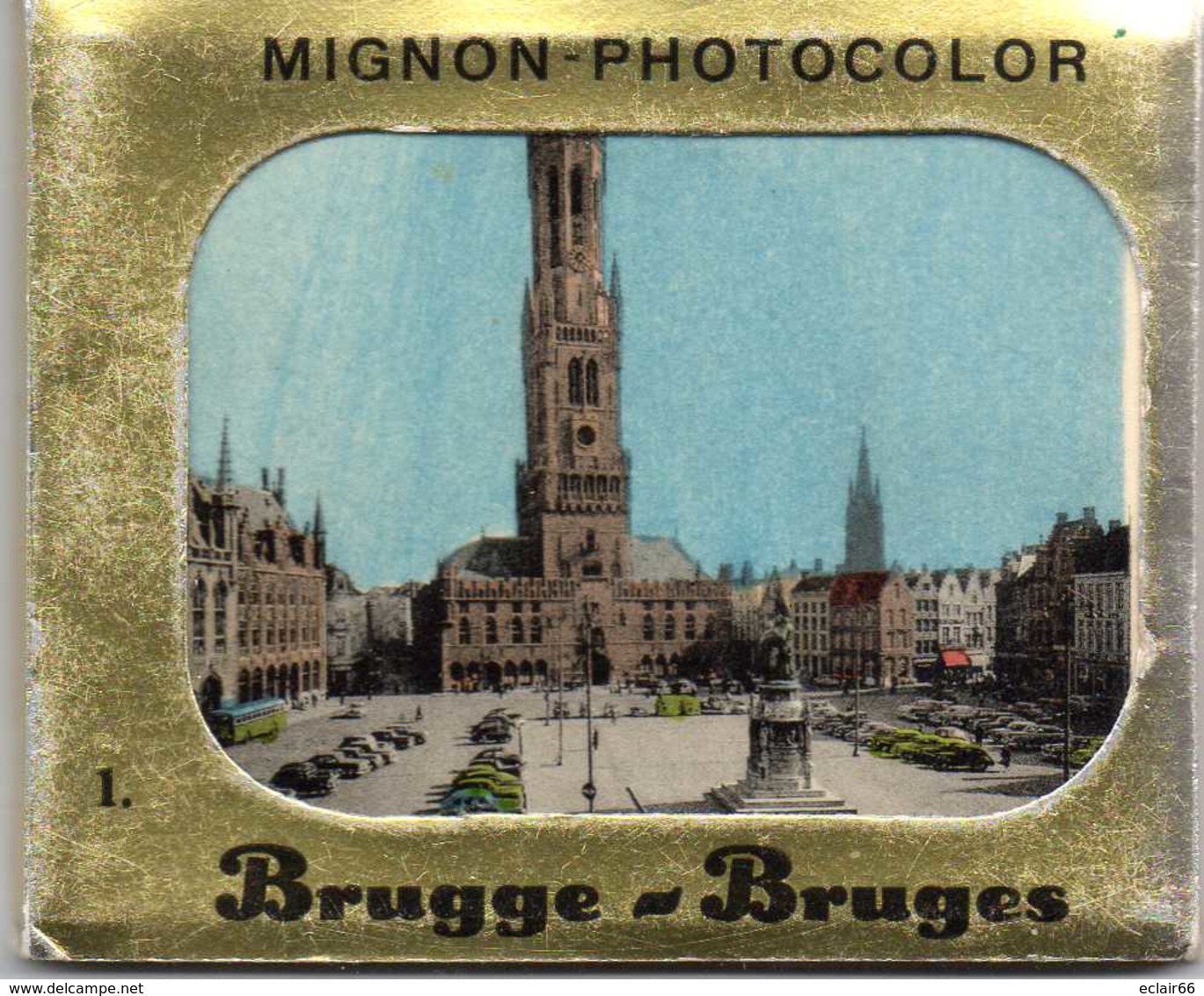 Brugge  BRUGGE- Bruges 10 Photos Dépliants MIGNON -PHOTOCOLOR  9cmX7,50cm - Brugge