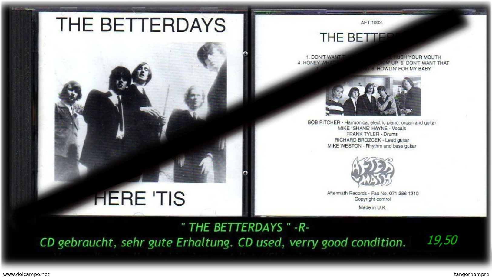 "THE BETTERDAYS" HERE TIS -R- - Hard Rock & Metal