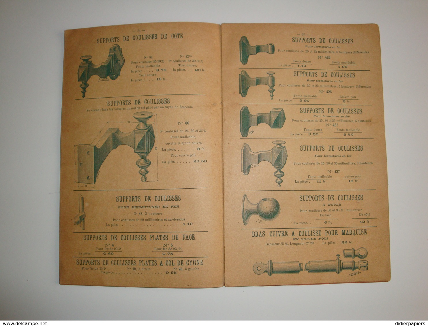 Catalogue De Serrurerie Ferronnerie Quincaillerie Spéciale Pour Le Batiment 1895 Picard Frères à Paris - Old Professions