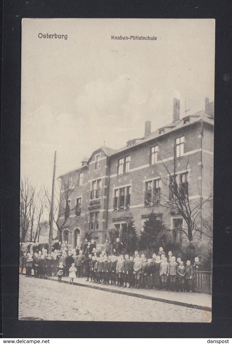 Dt. Reich AK Osterburg Knaben-Mittelschule 1926 - Osterburg