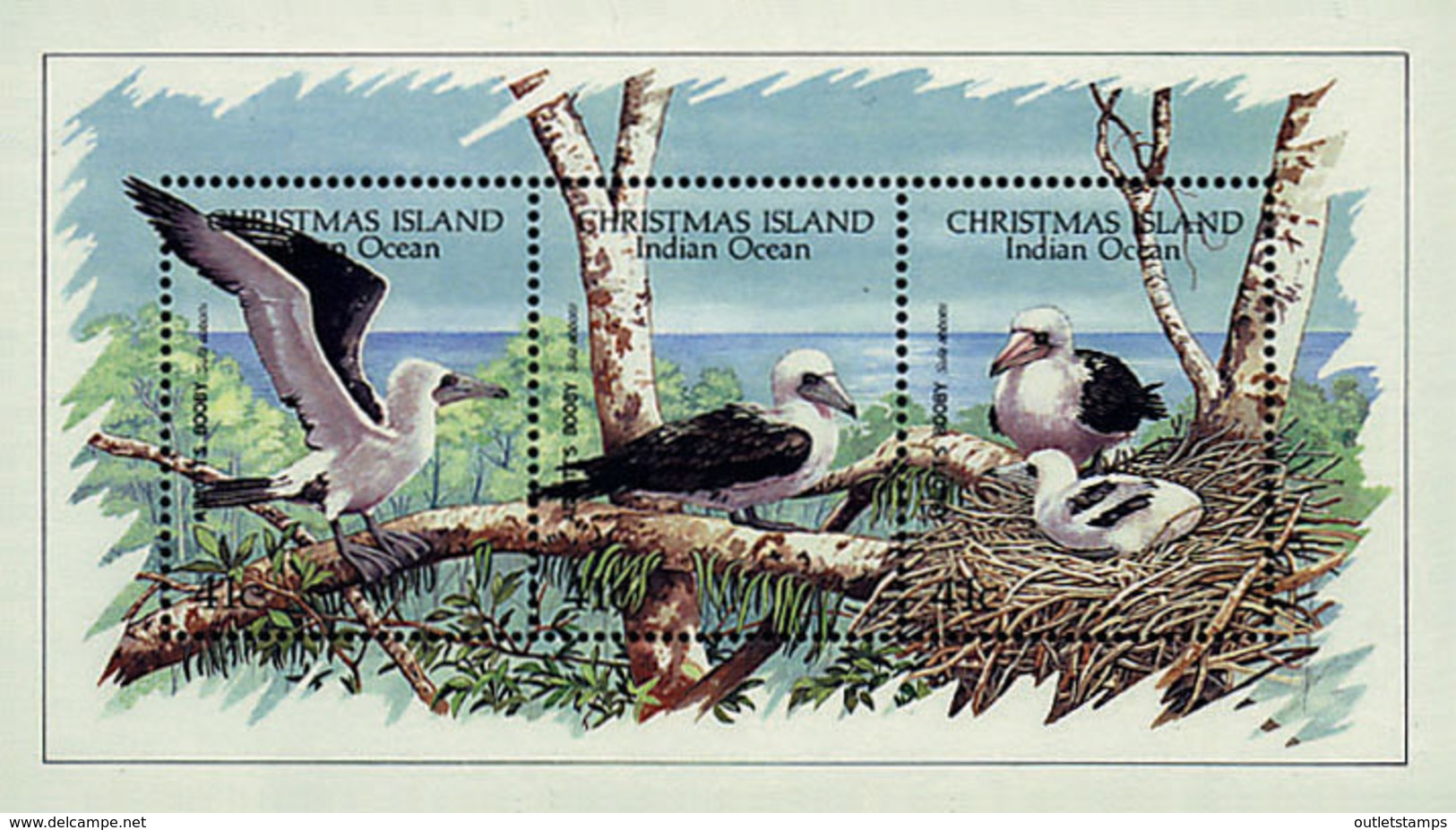 Ref. 32750 * NEW *  - CHRISTMAS Islands . 1990. NATURE PROTECTION. PROTECCION DE LA NATURALEZA - Christmas Island