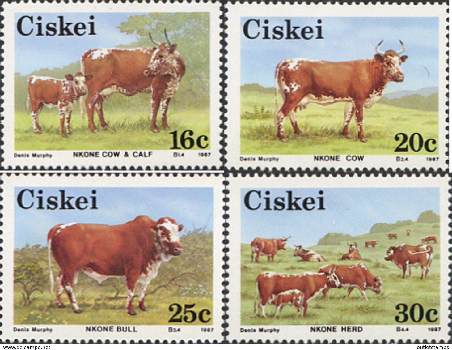 Ref. 29996 * NEW *  - CISKEI . 1987. FAUNA. FAUNA - Ciskei