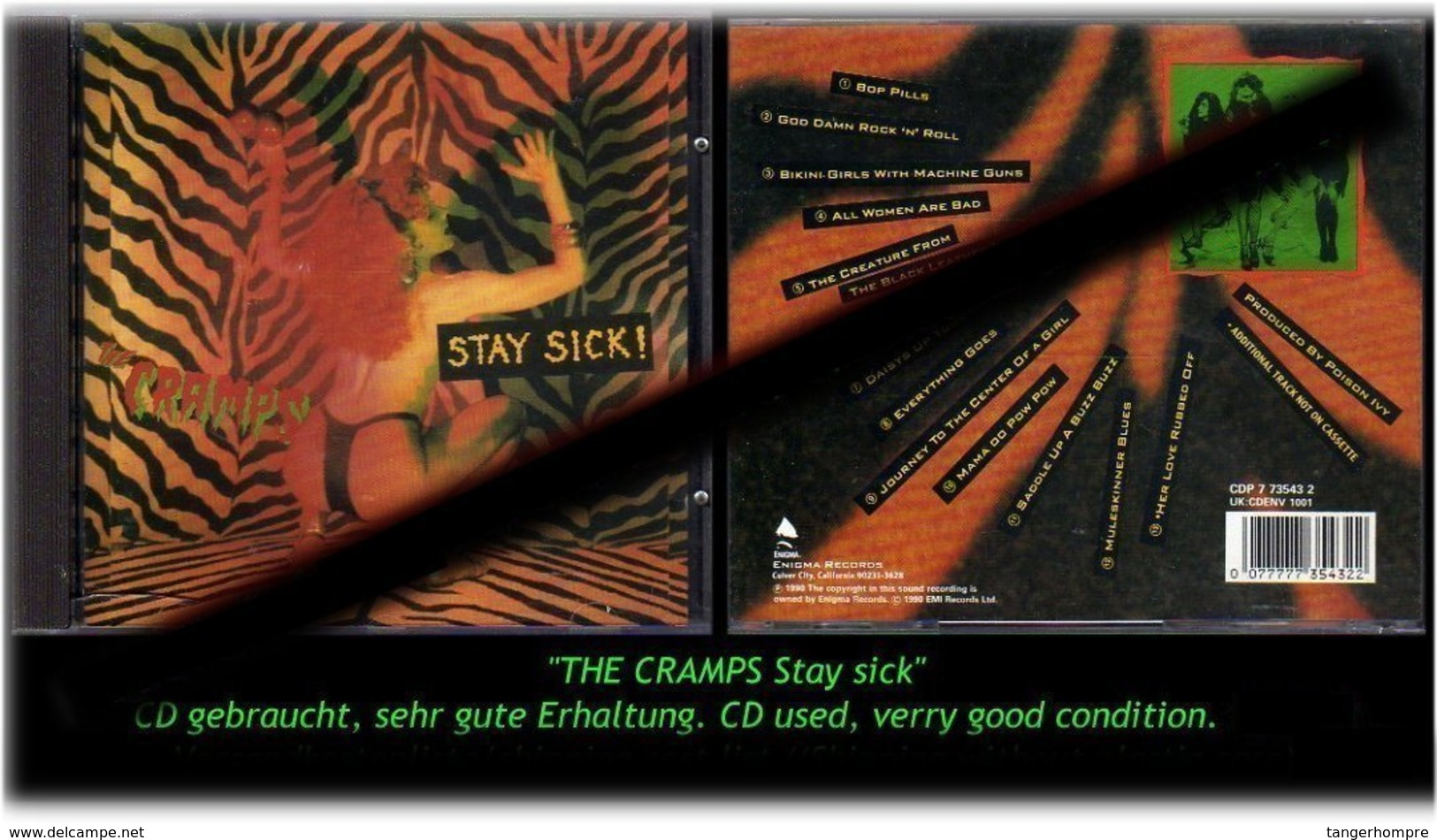 "THE CRAMPS" STAY SICK -1990- - Hard Rock & Metal