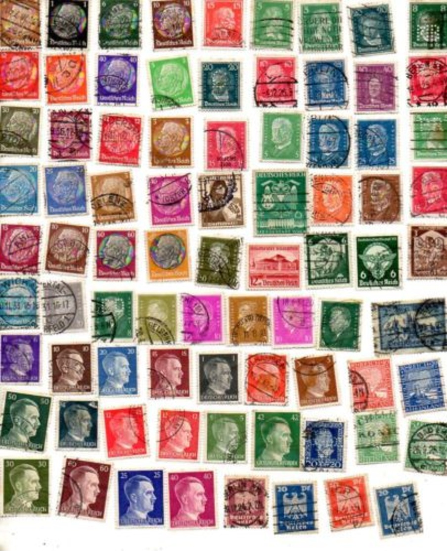 ALLEMAGNE LOT DE 140 TIMBRES - Andere & Zonder Classificatie