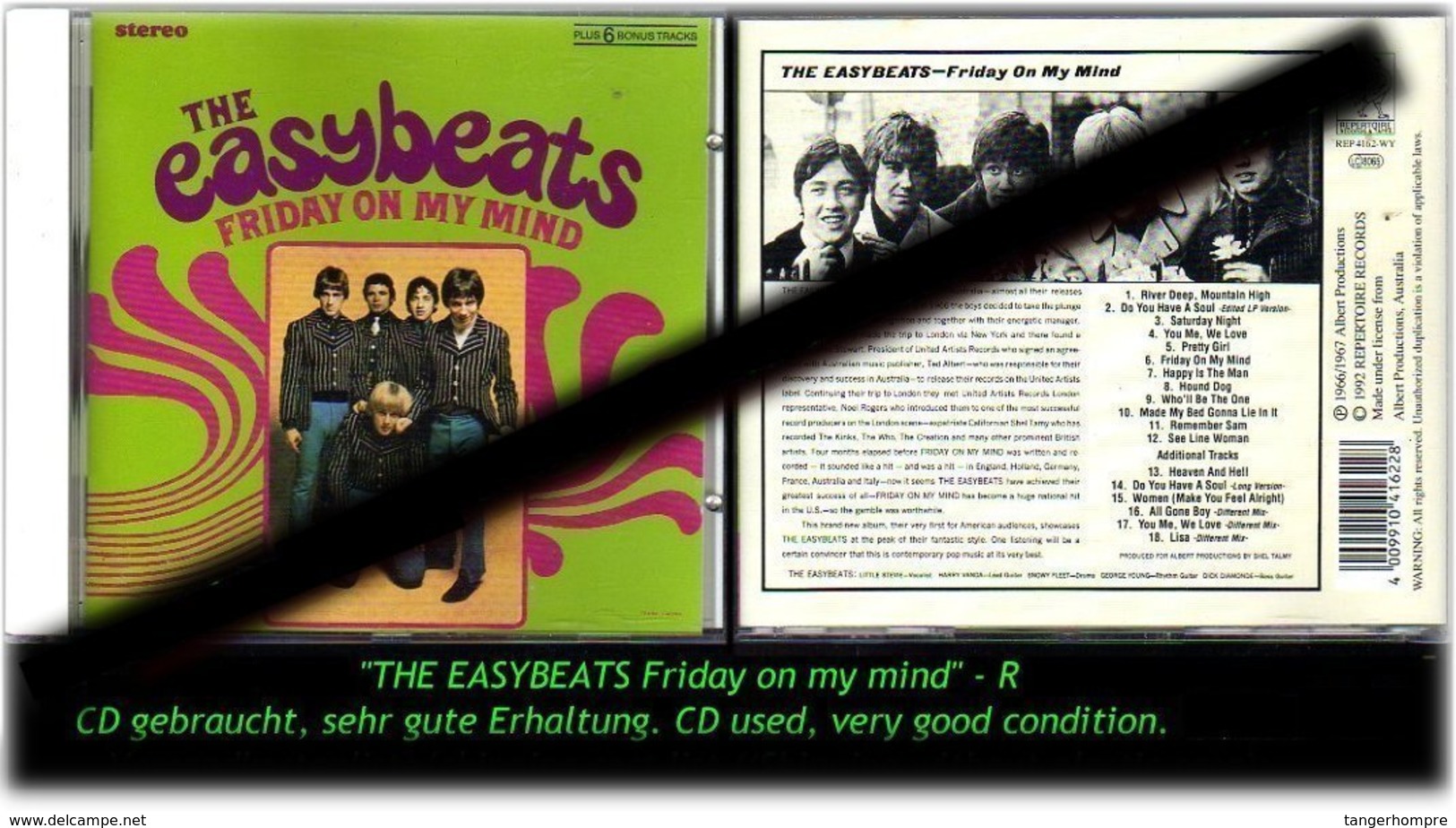 "THE ESAYBEATS" FRIDAY ON MY MIND -R- - Hard Rock & Metal