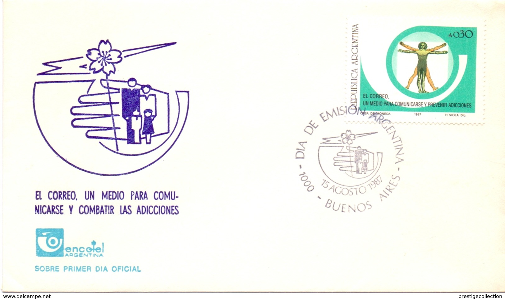 BUENOS AIRES  ARGENTINA ORGANIZATION AGAINST DEPENDENCE (NOV180069) - FDC