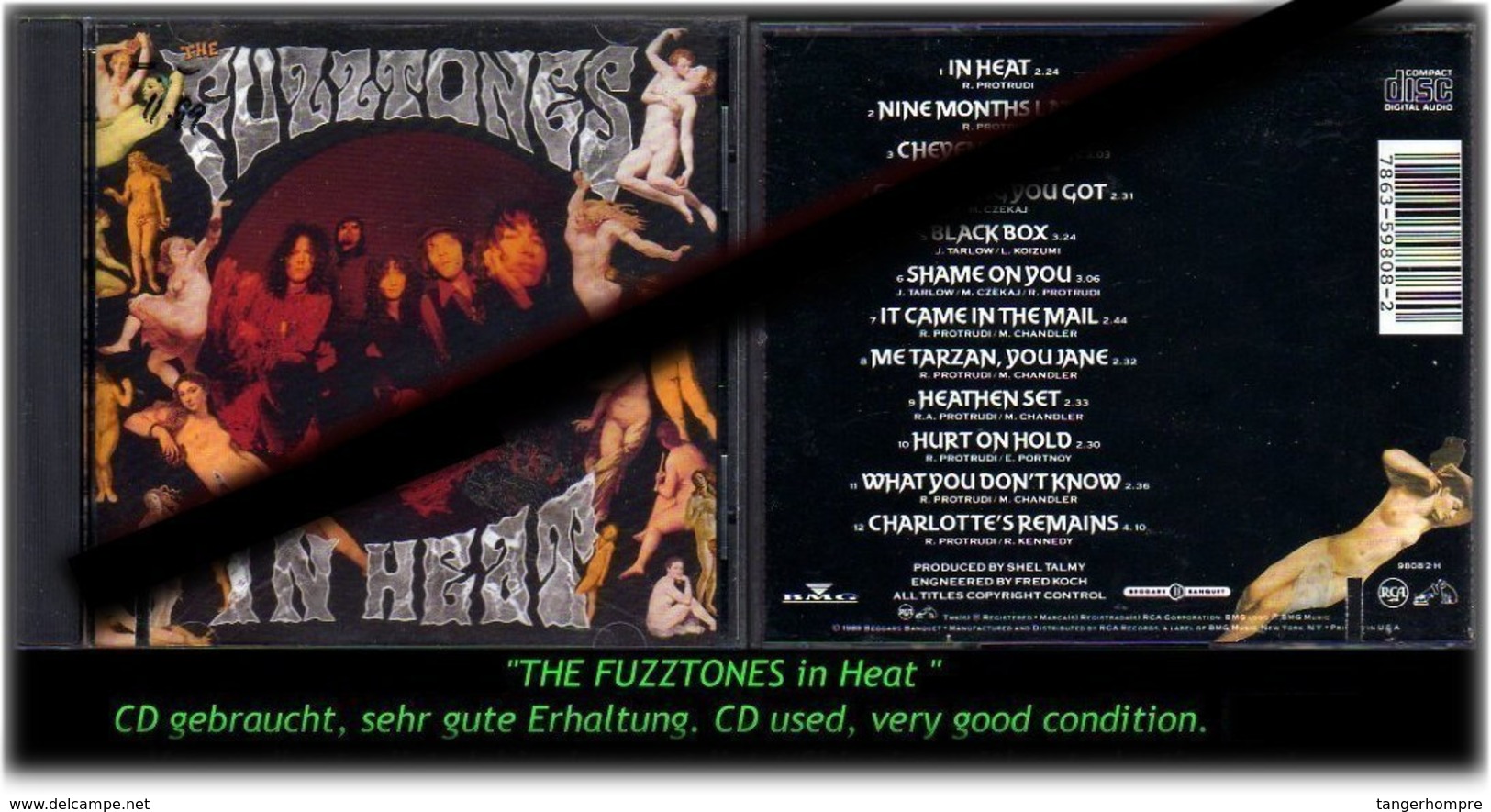 "THE FUZZTONES" IN HEAT - Hard Rock & Metal