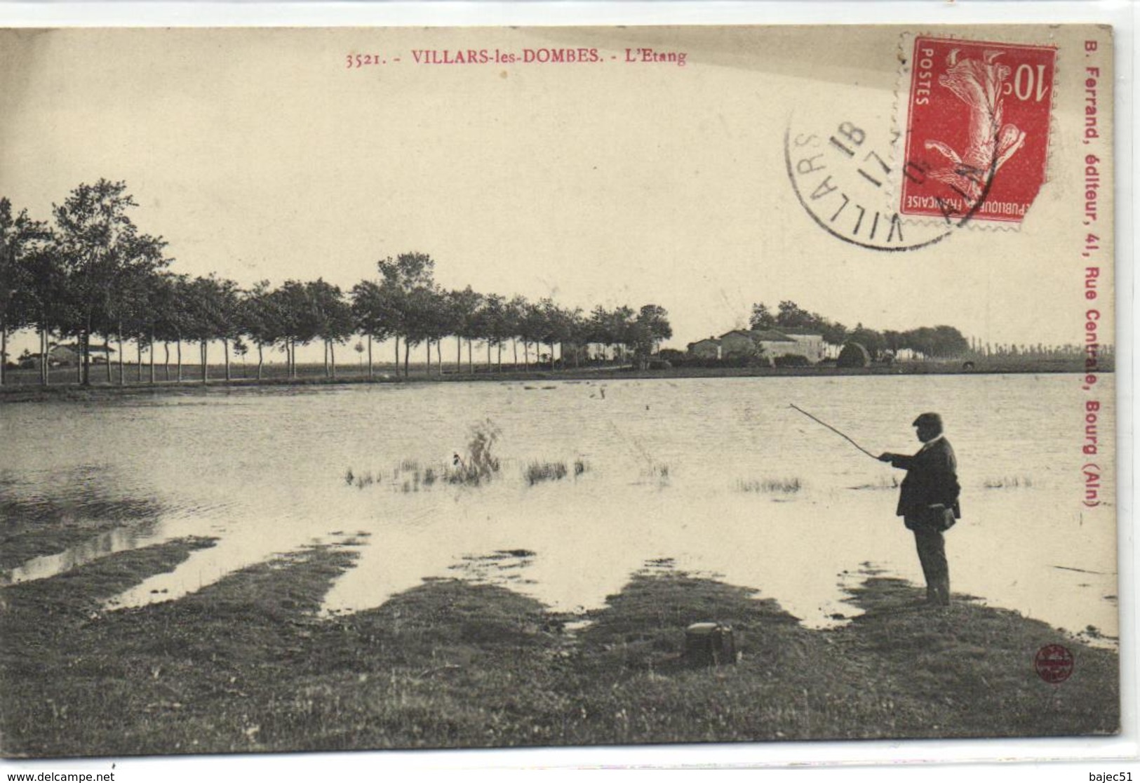 1 Cpa Villars Les Dombes - L'étang - Villars-les-Dombes