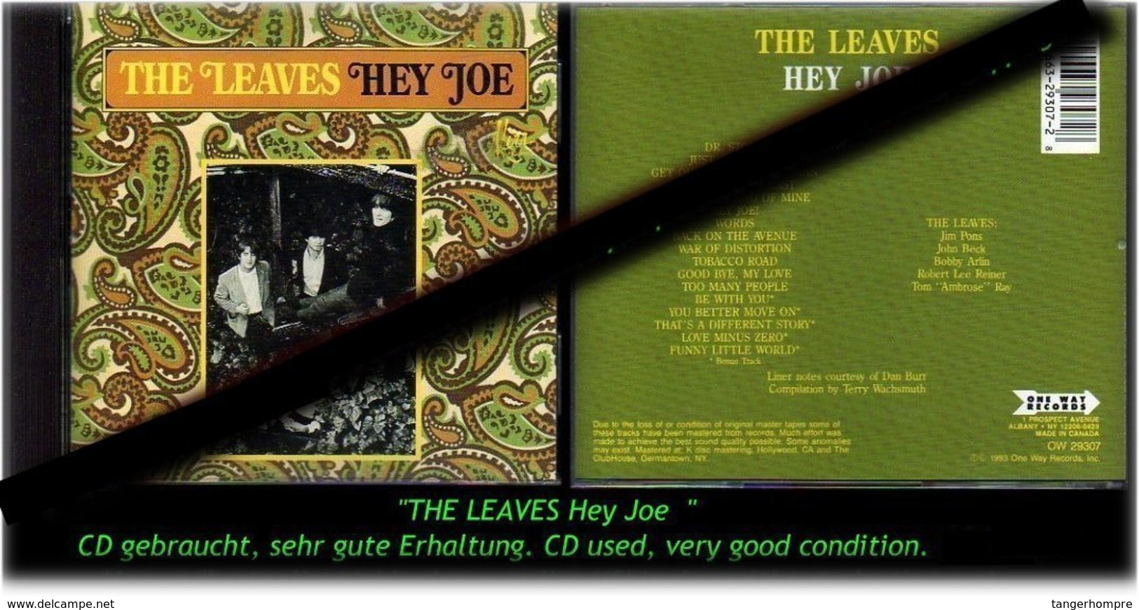 "THE NICE LEAVES" HEY JOE -1993- - Hard Rock & Metal