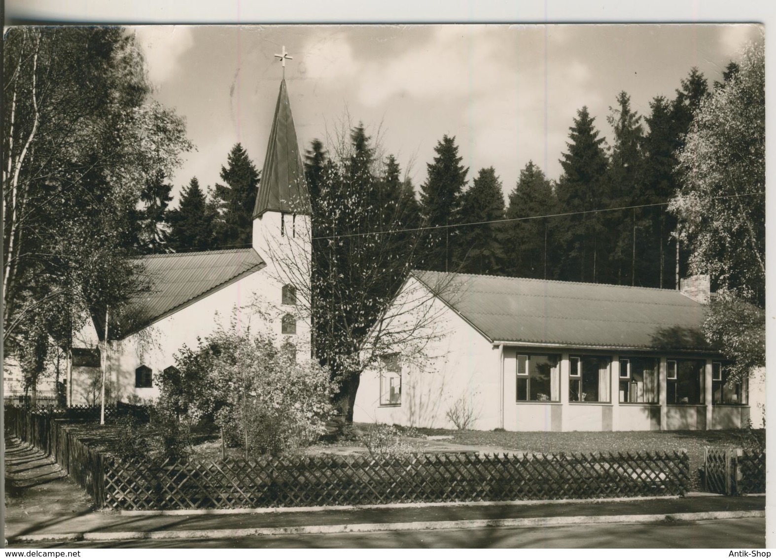 Selb-Plößberg V. 1972  Ev. Kirche Und Kindergarten  (3125) - Selb