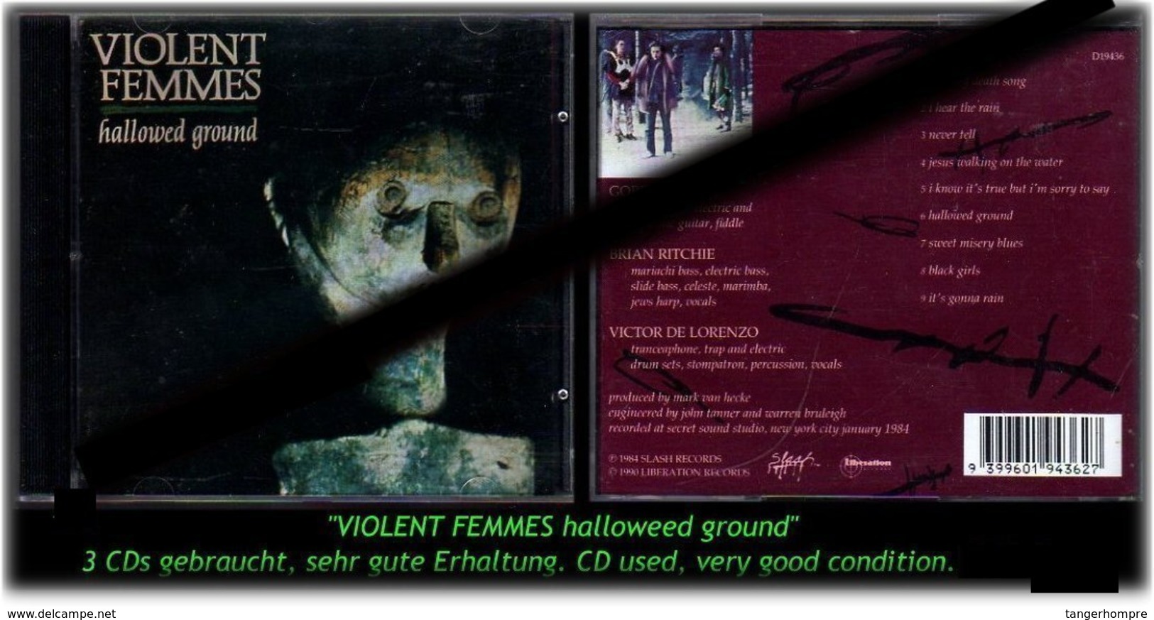 "VIOLENT FEMMES" HALLOWEED GROUND -1990- -R- - Hard Rock En Metal