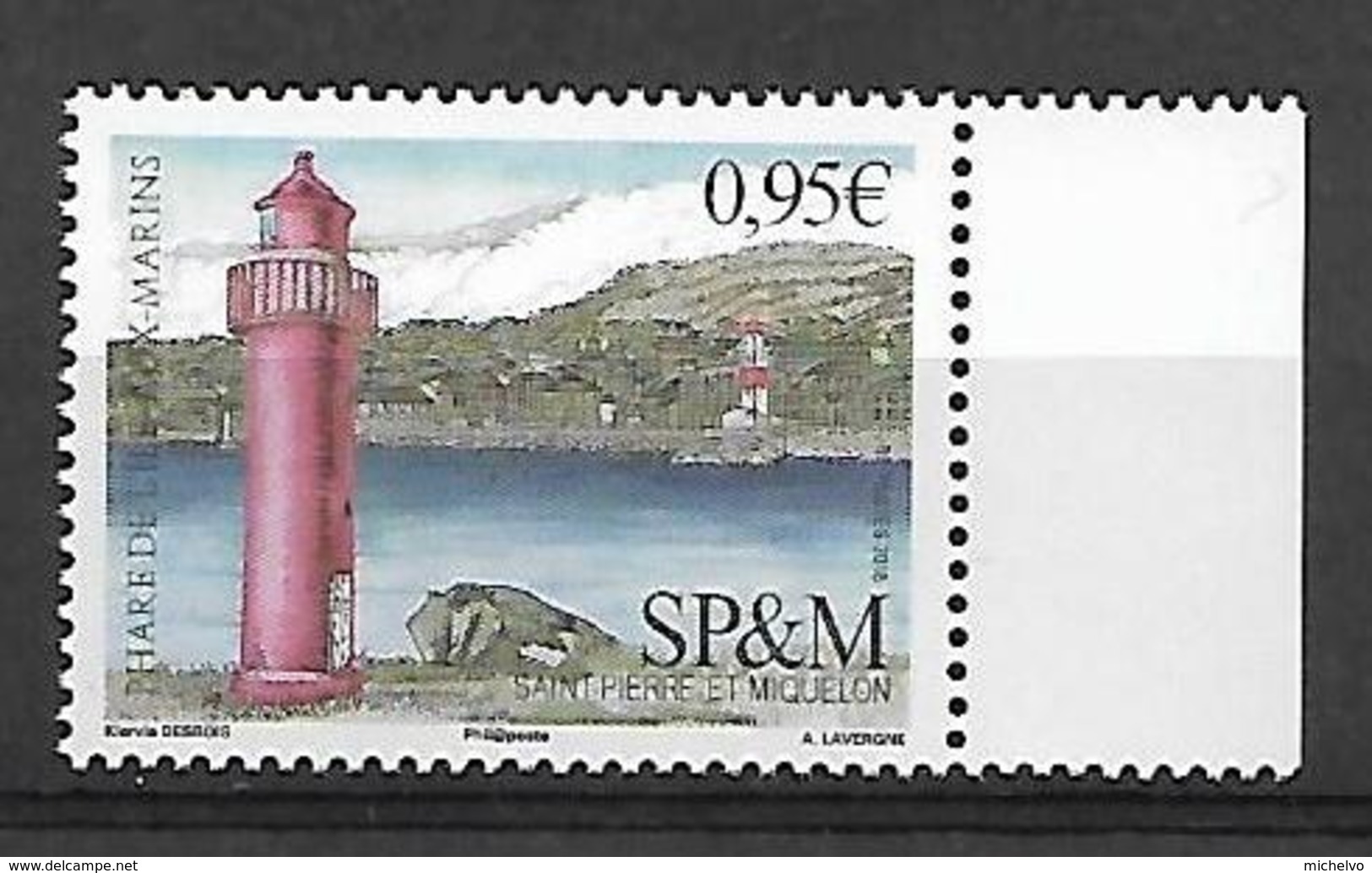 SP & M 2018 - Yv N° 1210 ** - Phare Ile Aux Marins  (Mi N° 1303) - Unused Stamps